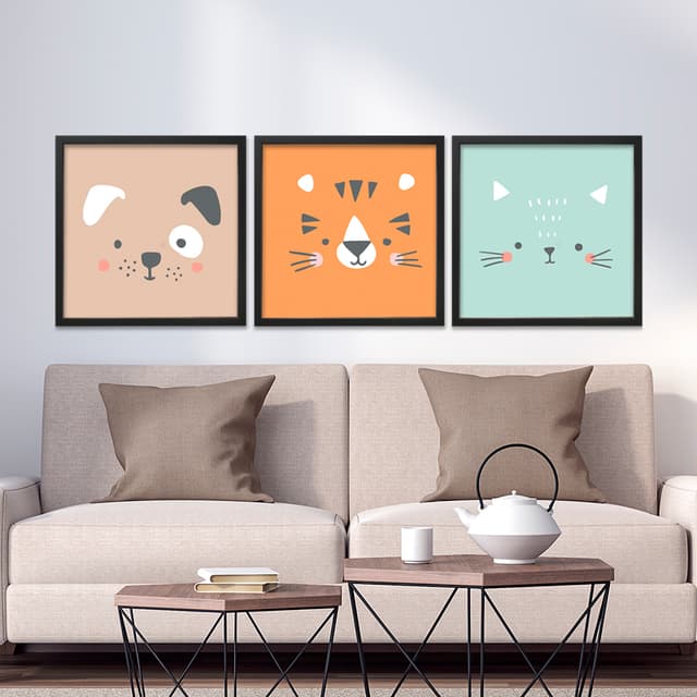 Kit Quadros Decorativos Infantil III